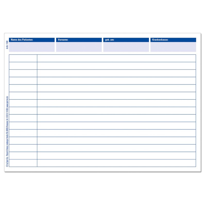 Insert Cards for Index Cards, Pack of 100, DIN A5