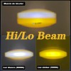 Par Faros Lupa Y Rectang Empotrar Y Hi/lo Super Beam