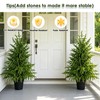Artificial Norfolk Christmas Pine Tree 3Ft for Indoor and Outdoor
