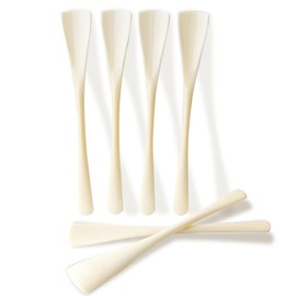 Bellefino Yellow Plastic Dessert Spoons | 100-Pack | 5-Inch | Bright & Fun for Kids’ Parties, Summer Events, Birthdays, and Picnics