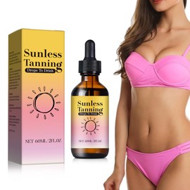 HQRKOTM Tanning drops, sorelle tanning drops strengthen natural skin tone, self-tanning