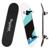 WhiteFang Skateboards for Beginners, Complete Skateboard 31 x 7.88, 7