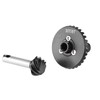 KIMISS Stainless Steel Heavy, Gear Set 30T 8T for Axial