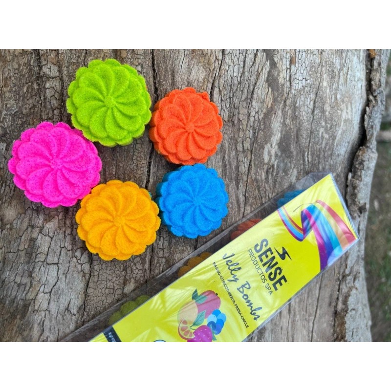 Sense Spa Jelly Bombs 5 Piezas + Diluyente, Jelly Spa