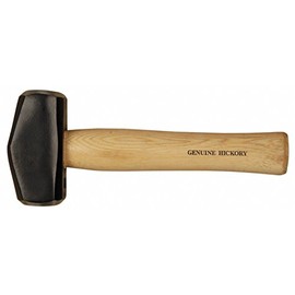 Westward 6DWK1 Hand Drilling Hammer, Hickory, 2 Lb