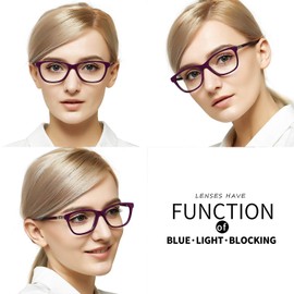 OCCI CHIARI Progressive Multifocus Reading Glasses Womens Blue Light Readers (1.0 1.5 2.0 2.5 3.0 3.5 4.0)