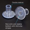 High Heel Protectors for Shoes On Grass, 30 Pairs Clear