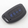kcpros 2Pcs Black Rubber Silicone 4 Buttons Smart Key Fob