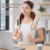 Cordless Neck Massager with Heat, 8D Shiatsu Shoulder Pain Relief