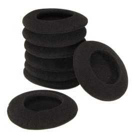 FASTROHY 4 Pairs 60mm 2.35'' Foam Sponge Ear Pads Headset Headphone Earphone Soft Covers