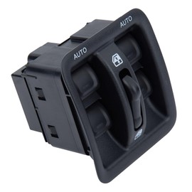 Power Window Master Switch and Bezel. Replaces Part 68057595AC, 68156217AA, 68156217AB, 68156217AC. Compatible with 2011-2017 Jeep Wrangler.