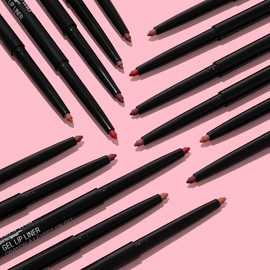 wet n wild wet n wild Perfect Pout Matte Retractable Gel Lip Liner Pencil, Rich Creamy Long Lasting Color, Well-Defined and Flawless Application, Vegan & Cruelty-Free - Purple Lay Down the Mauves