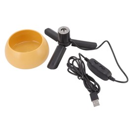 Electric Bead Spinner Forward Reverse Stepless Speed Regulation Semi Automatic Bead Spinner USB Powered for Crafting ABS Plastic Material Lightweight Portable Design