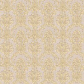 MyTinyWorld Pack of 5 Dolls House Gold Damask Style Wallpaper Sheets