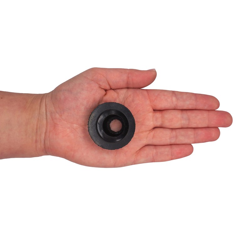 SKIR'CO Pack of 5 Black 32 x 25 mm Rubber