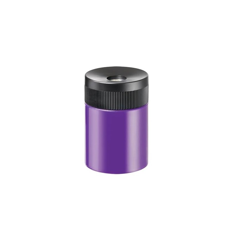 STAEDTLER Manual Pencil Sharpener, Assorted Colors (511 63 BK 02NA)