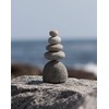 Garden Age Supply Natural River Stone Rock Cairn Sculpture Stacked