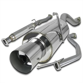 Spec-D Tuning N1 Catback Exhaust Muffler Compatible with 1994-2001 Acura Integra Gs Ls