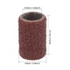 uxcell 1/4 Inch x 1/2 Inch Sanding Sleeves 120 Grits