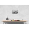 Tin Sign 20 x 30 cm Curved Caution Freilaufende Hens