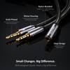 DUKABEL Headset Splitter Cable, DUKABEL Gold-Plated & Strong Braided Y