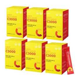 Newmate High-Concentration Megadose Vitamin C 3000mg 30 Packets (6 Boxes/6-Month Supply) / .뉴메이트 고함량 메가도스 비타민C 3000mg 30포 (6박스6개월분)