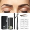 Eyebrow Stamp Stencils Reusable Makeup Eyebrow Powder Eyebrow Stamp Kit