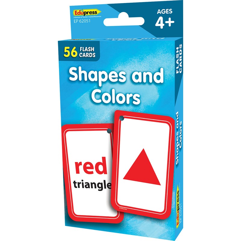 Teacher Created Resources Shapes and Colors Flash Cards (EP62051)