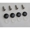Stainless Steel License Plate Frame Self-Tapping Screws Fasteners ((4X) M6x20,