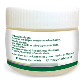 Pomada De Arnica De Trikaya Herbolaria, Golpes, Moretones