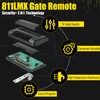 811LMX Gate Remote for liftmaster, 12-Code Switch Replaces 811LM, 811LMX