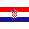2 x Car Sticker Croatia Flag 8 x 5 cm