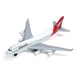 Realtoy Qantas B747 Aeroplane Toy Model