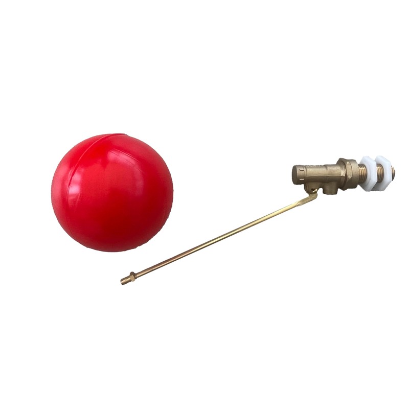1/2" Inch Part 1 Ball-Cock Float Valve with Ball/Float. Manufactured