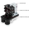 Air Compressor Pressure Switch Dual Regulator Automatic Pressure Control Valve