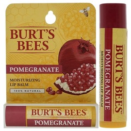 Burt's Bees Bálsamo labial, aceite de granada, tubo de 0.15 onzas