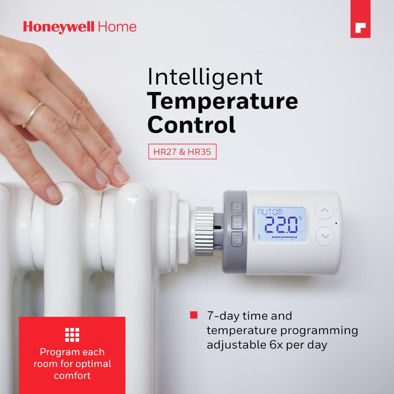 Honeywell Home Smart Radiator Thermostat Valve/HR 27 ECO ETRV/Programmable Thermostatic