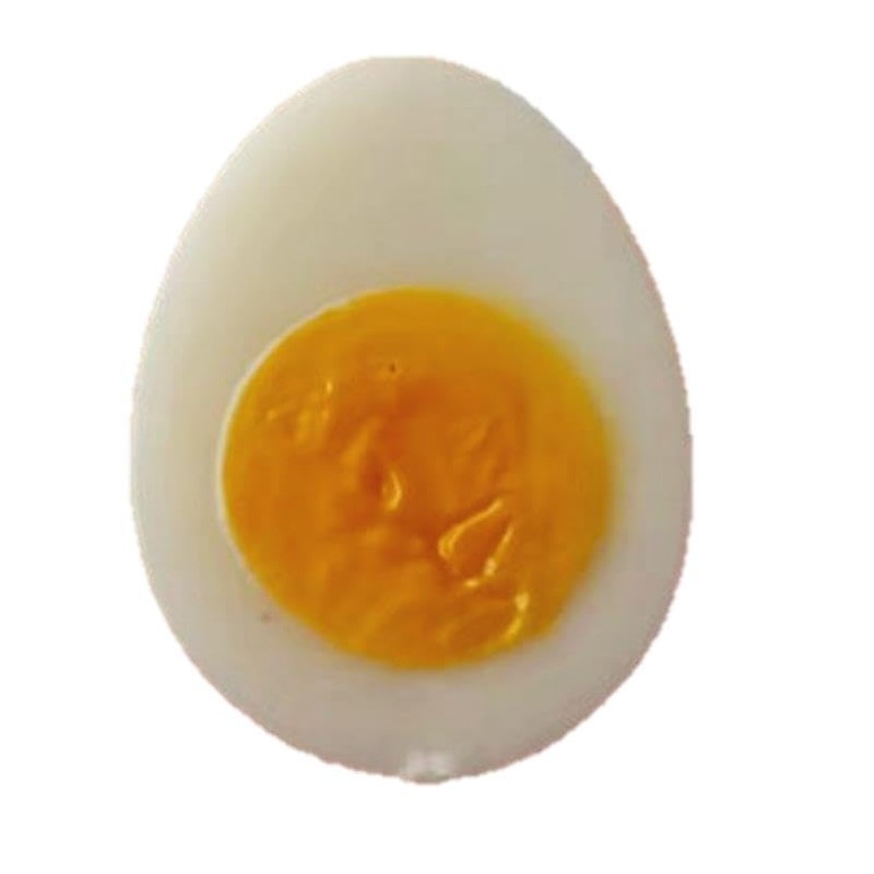 speed mao realistic realistic boiled egg boiled egg food sample