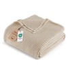 Exclusivo Mezcla 100% Cotton Waffle Blanket King Size for Bed,