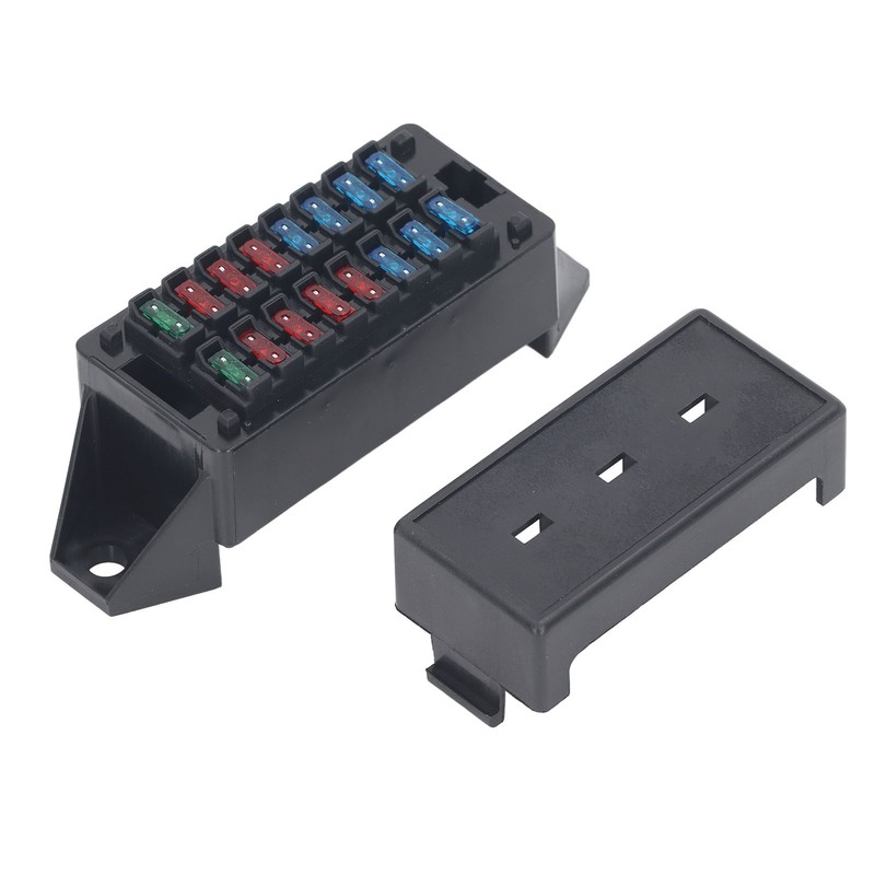 16 Way Automotive Fuse Box Mini High Temperature Resistant 16PCS