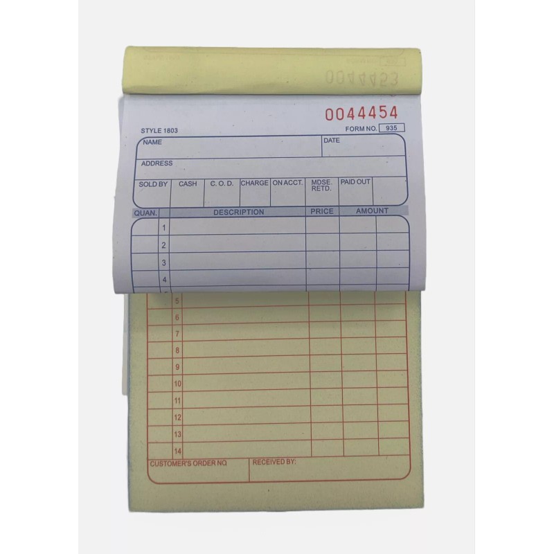 24 Sales Order Books 2 Part 50 Sets All Purpose