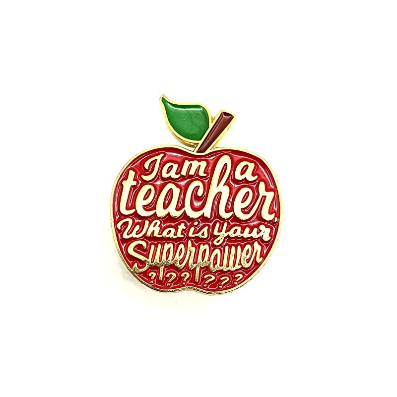 I Am A Teacher What Is Your Superpower Red Apple