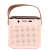 Mini Karaoke Machine Stereo Portable RGB Light Bluetooth Speaker with