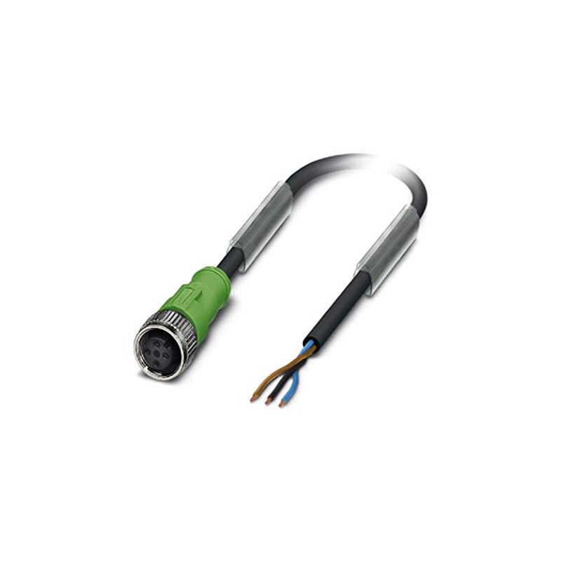 PHOENIX CONTACT SAC-5P-5.0-PVC/M12FS sensor/actuator cable, 5-pin, M12 socket, straight, A