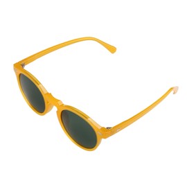 Vxcvzv 1PCS Retro Round Polarized Sunglasses Mens Womens Retro Sunglass for Outdoors, Traveling, Photos Taking (Yellow)