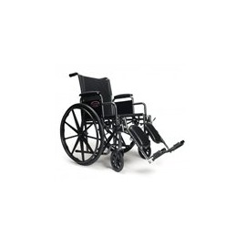 Advantage Wheelchair Complete Footrest w/Footplate (pair)