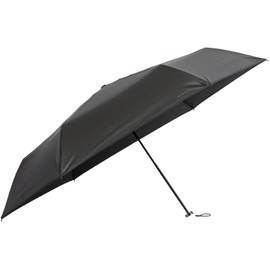 Mabu Umbrella, Parasol, Dual Use, Folding Umbrella, 100% Shining Titanium, Mini Piping Black, Stylish, Popular, Men's, Women's, Rain Umbrella, Completely Blackout, UV Protection, 100% Lightweight,