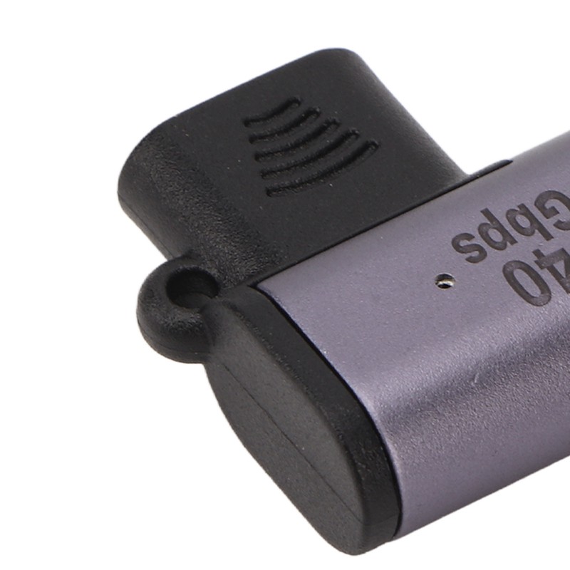 Magnetic Type C to Type C Adapter 24pin Elbow PD100W