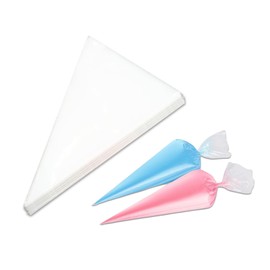 Desuibao Spritzbeutel, 45 cm, groß, kipplos, 100 Stück, Spritzbeutel für Kuchen, Kekse, Dekoration, Anti-Burst & Anti-Rutsch Zuckerguss, Gebäckbeutel, Sahnezucker, Cupcake, Backwerkzeug-Zubehör