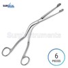 6 Magill Forceps EMT Anesthesia Surgical Instruments 6" Infant Stainless